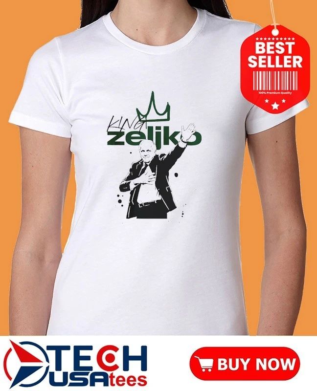 King Zeljko Obradovic the Euroleague Coach of the Year shirt
