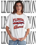 Tim Tebow wearing University of Florida Alumni Gator shirt