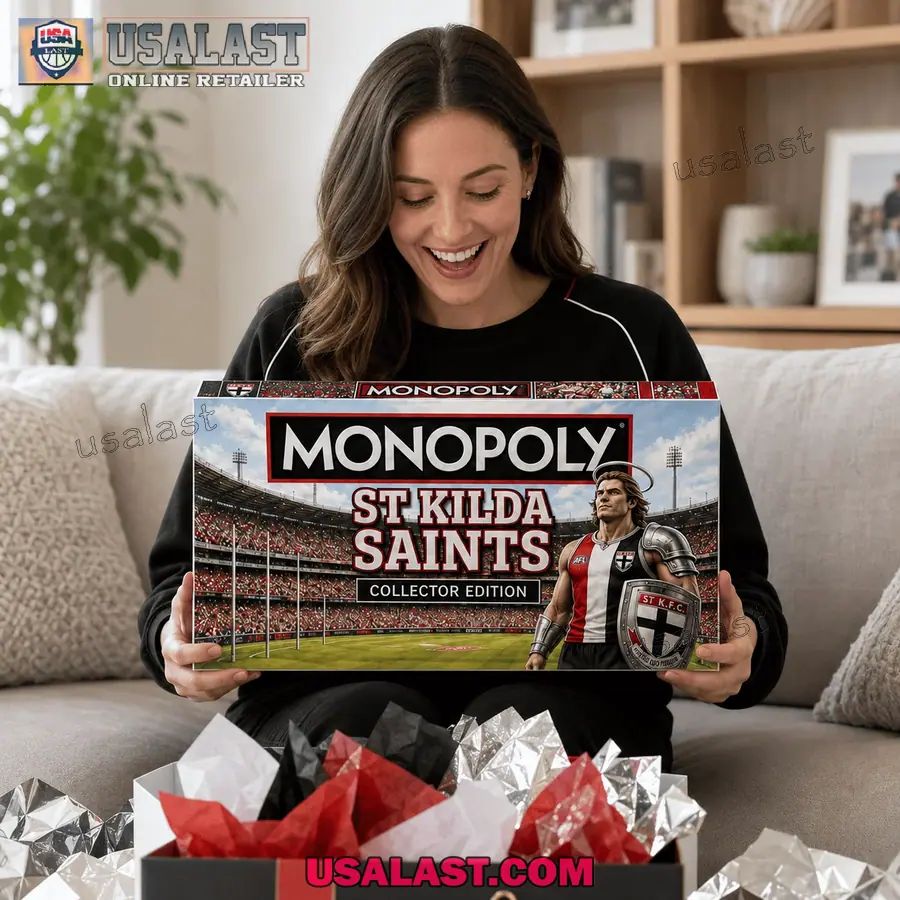 St Kilda Saints Collector Edition Monopoly Board Game 2026