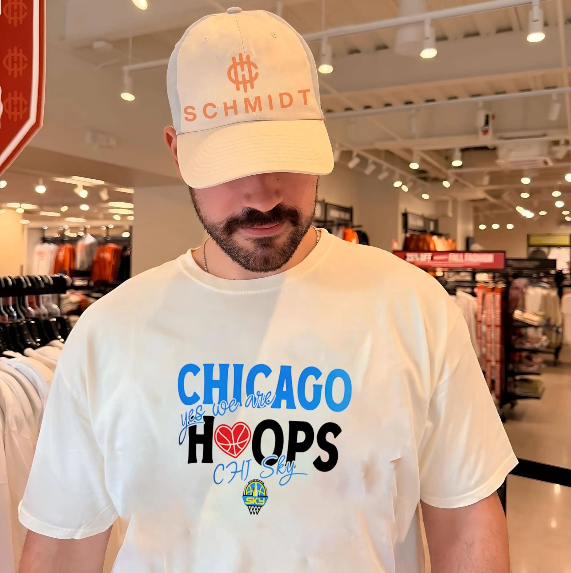 Chicago Sky Hoops yes we are Chi Sky shirt