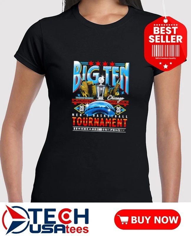 Big Ten 2026 Men’s Basketball Tournament vintage shirt by bigtenstore