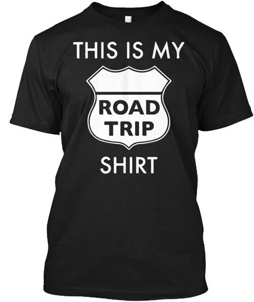 This Is My Road Trip Traveling Vacation Usa America T-Shirt Made in USA S-5XL