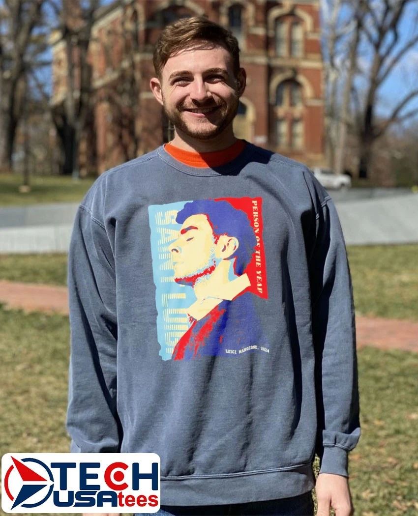 Saint Luigi Mangione Hope Person of The Year shirt