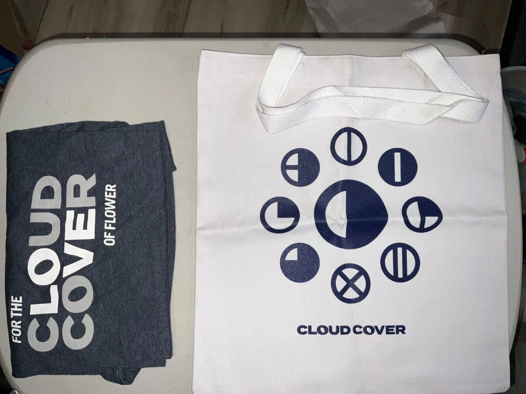 Cloud Cover T Shirt & Bag Flower Weed