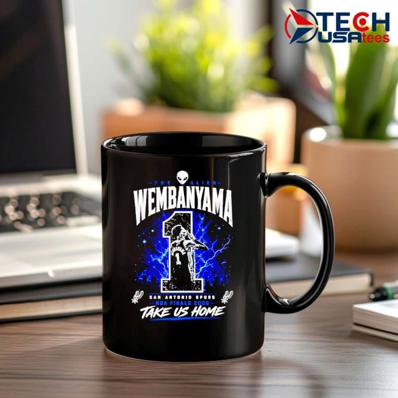 The Alien Victor Wembanyama San Antonio Spurs Take Us Home Finals 2026 shirt
