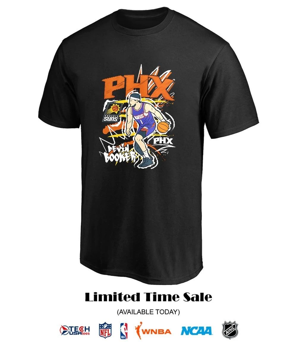 Devin Booker Phoenix Suns Basketball graphic shirt