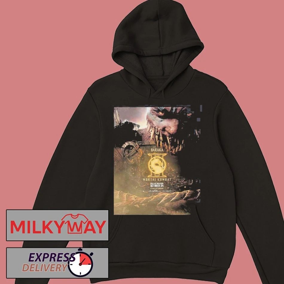 Mortal Kombat II Movie Exclusive Baraka Character Poster T-Shirt