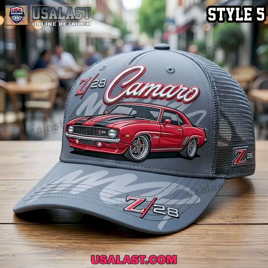 Chevrolet Camaro Z28 Vintage Muscle Car Trucker Hat