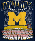 Michigan Wolverines 2026 NCAA Men’s Basketball National Champions It’s March shirt
