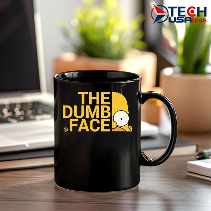 The Dumb Face parody shirt