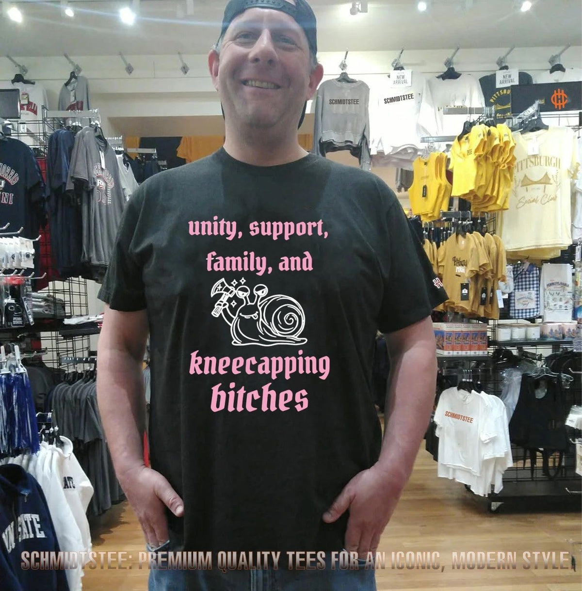 Unity Support Family And Kneecapping Bitches shirt