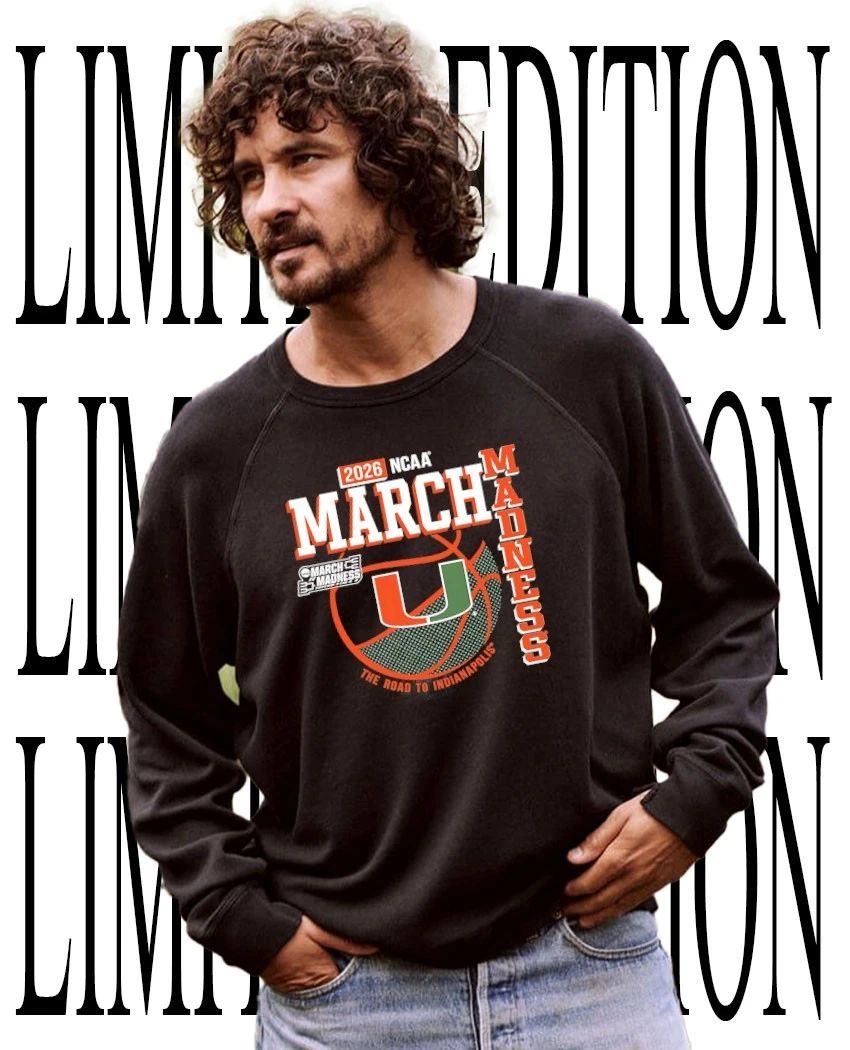 NCAA March Madness 2026 Miami University road to Indianapolis logo tee