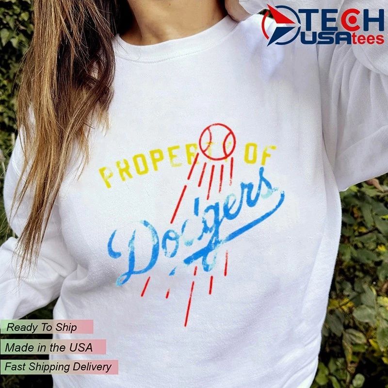 Property of Los Angeles Dodgers Cooperstown shirt