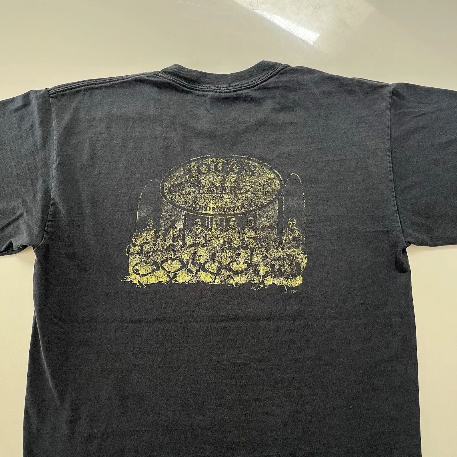 VTG 90s TOGO'S Sandwiches T-Shirt Mens Medium Surf Promo