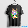 Reindeer Unicorn Masked Holiday Cheer Christmas Tshirts Sweater