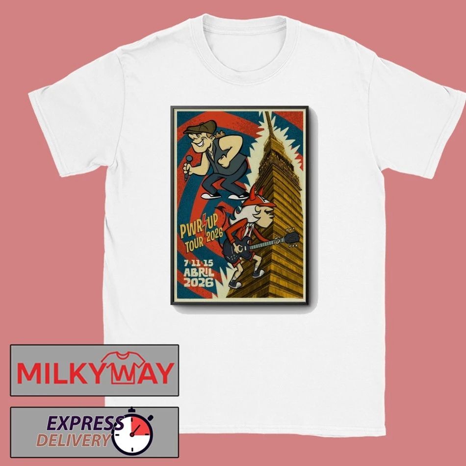 AC DC 04.07.2026 Estadio GNP Seguros Mexico City, Mexico Poster T-Shirt