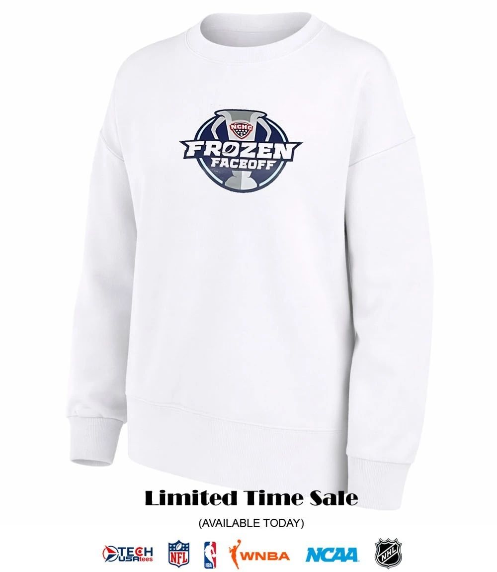 The NCHC Frozen Faceoff logo shirt