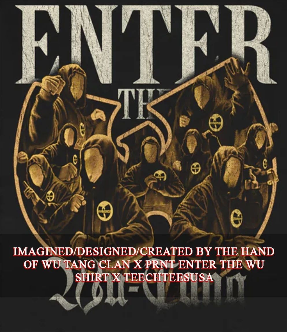 Wu Tang Clan x PRNT Enter the WU shirt