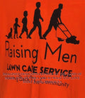Raising Men Lawn Care Service giving back the community shirt