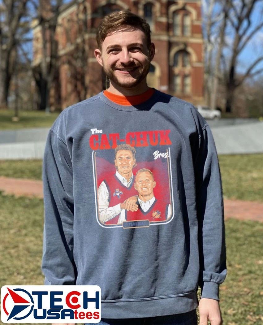 The Cat-Chuk Bros Florida Panthers Brady and Matthew Tkachuk Step Brothers shirt