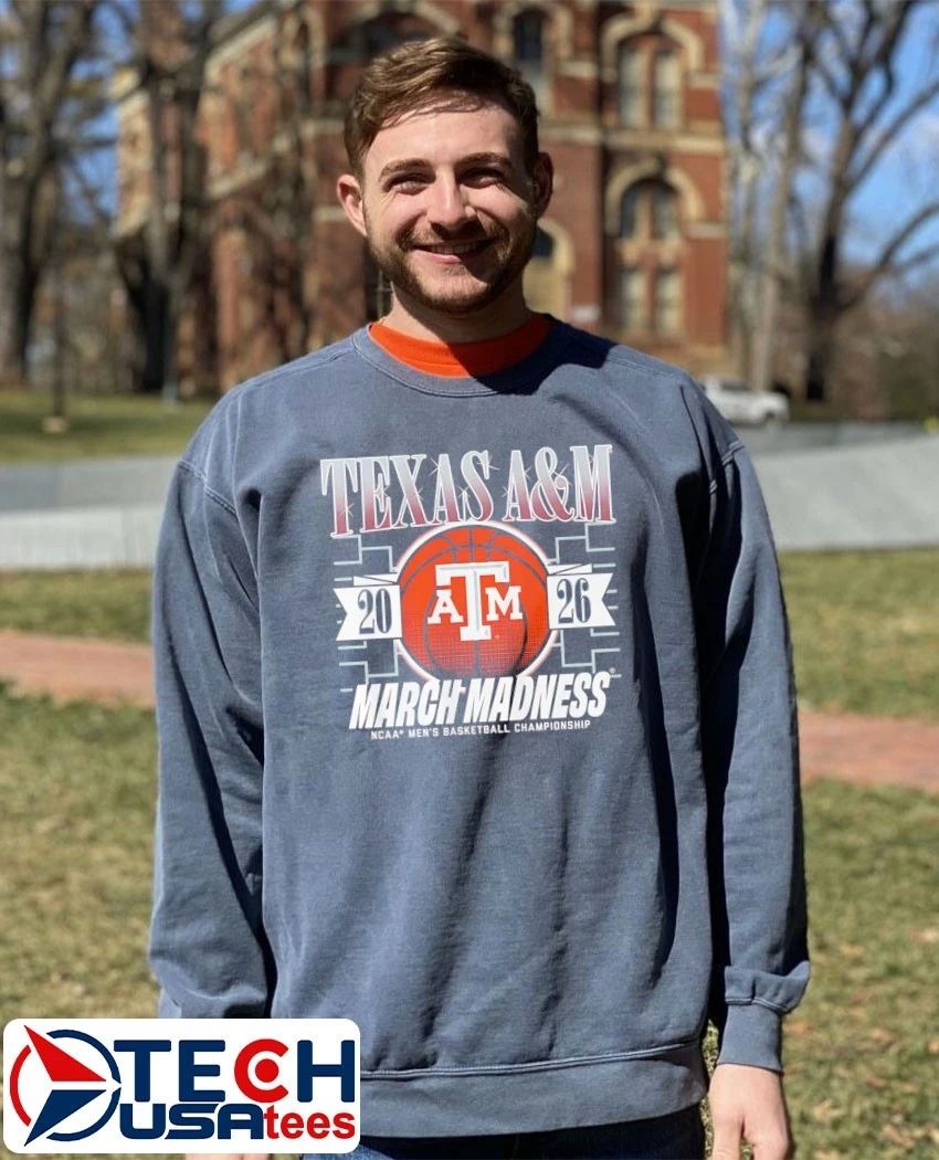 Texas A and M Aggies March Madness 2026 NCAA Men’s Basketball Championship shirt
