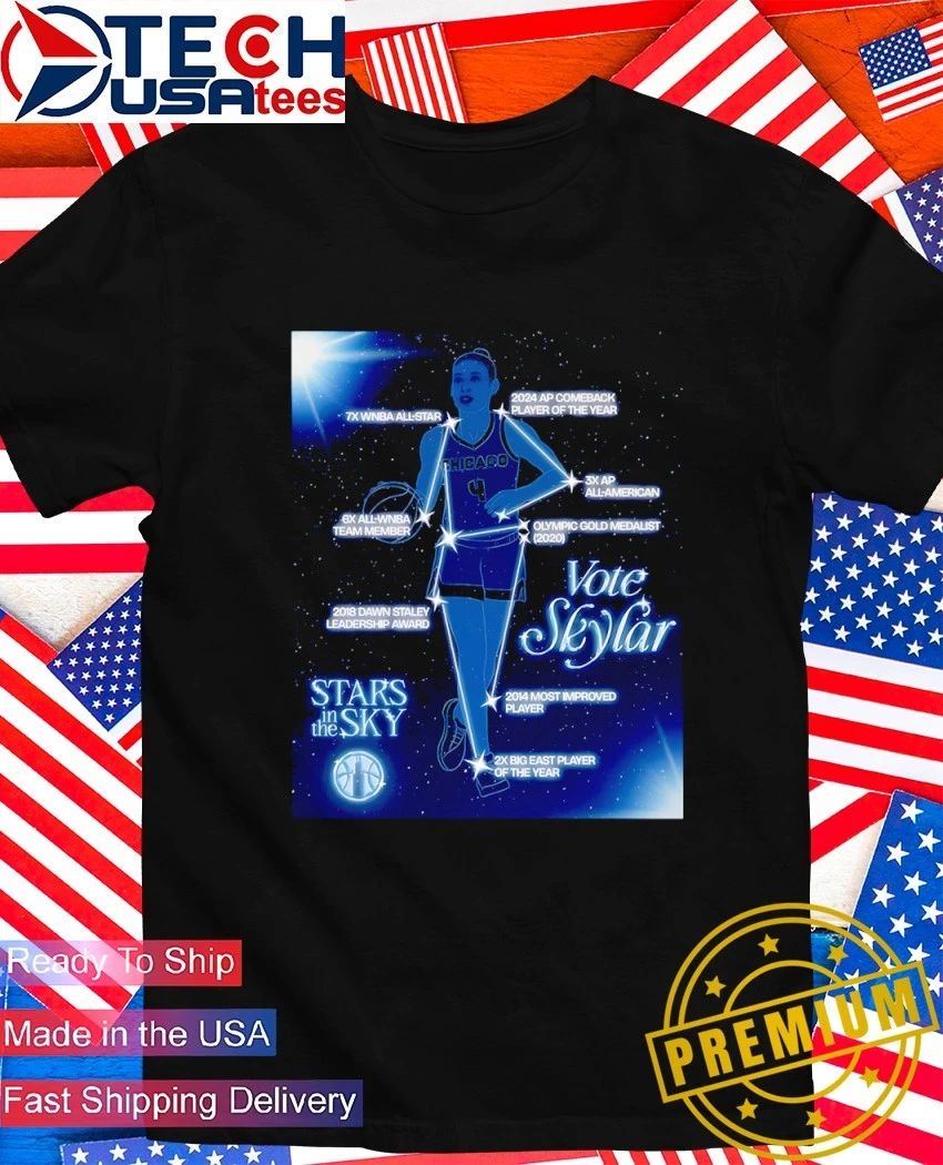 Chicago Sky vote Skylar Diggins Stars in the Sky shirt