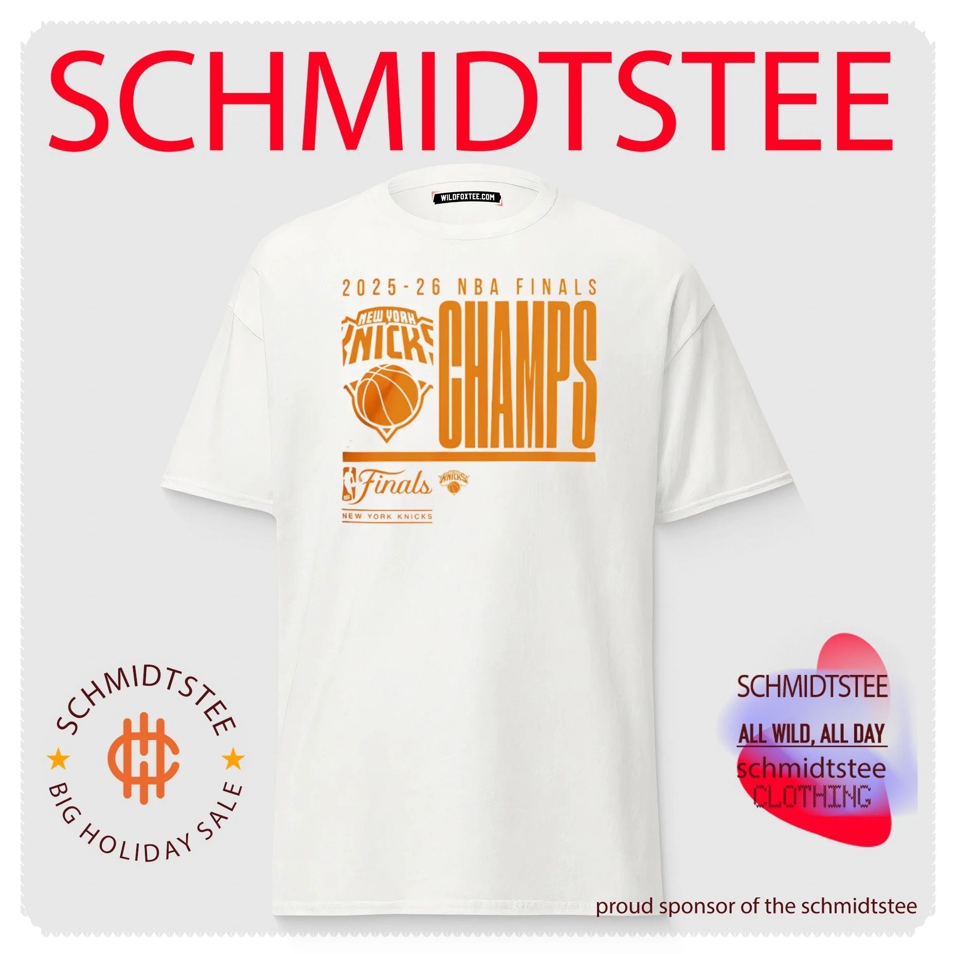New York Knicks 2026 NBA Finals Champions Graphic Logo shirt