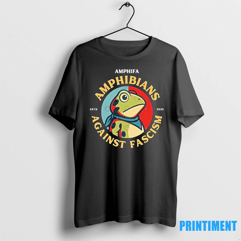 Amphifa Portland Frog Amphibians Against Fascism Tshirts Sweater