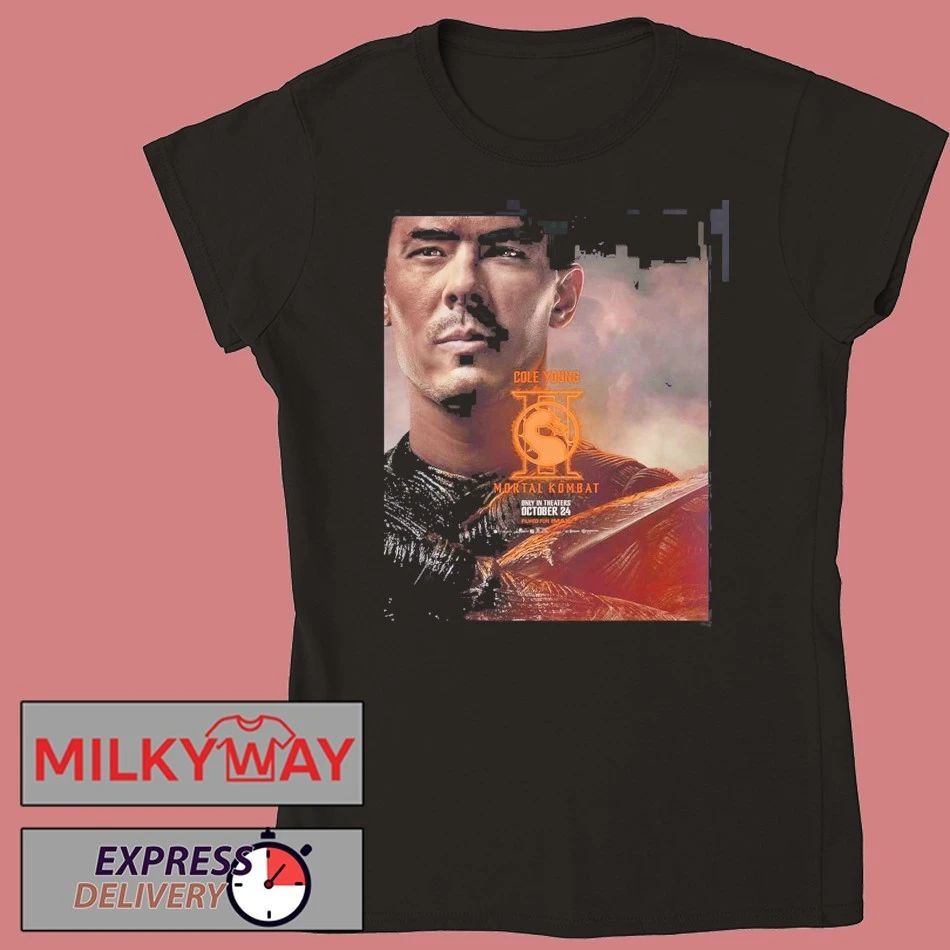 Mortal Kombat II Movie Exclusive Cole Young Character Poster T-Shirt