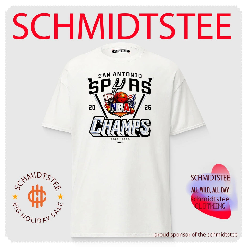 San Antonio Spurs NBA Champions 2026 Logo shirt
