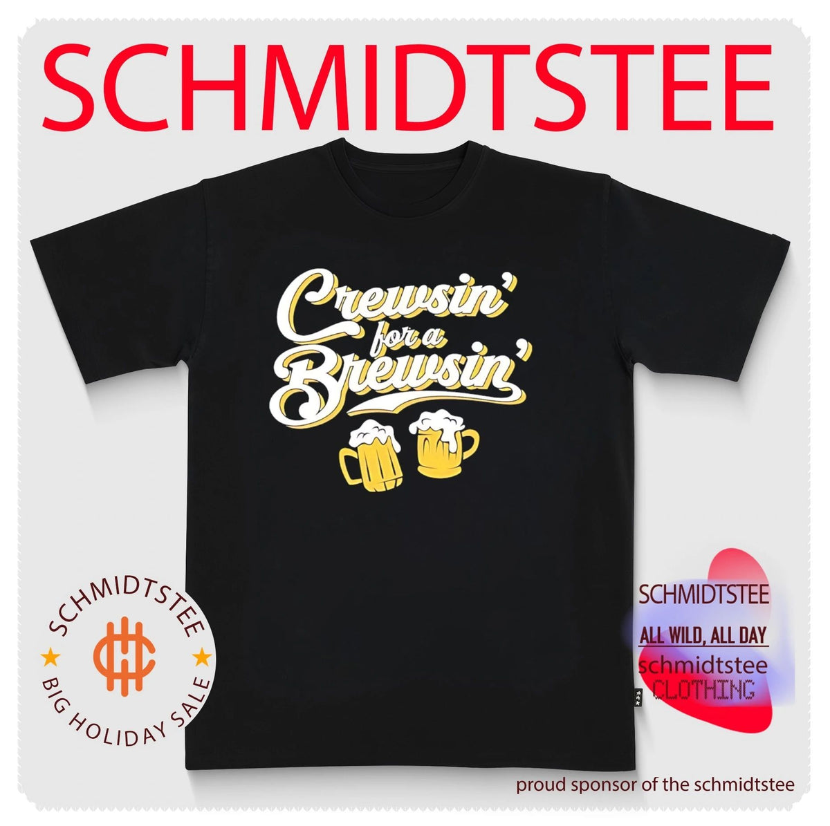 Milwaukee Brewers Crewsin for a Brewsin’ shirt
