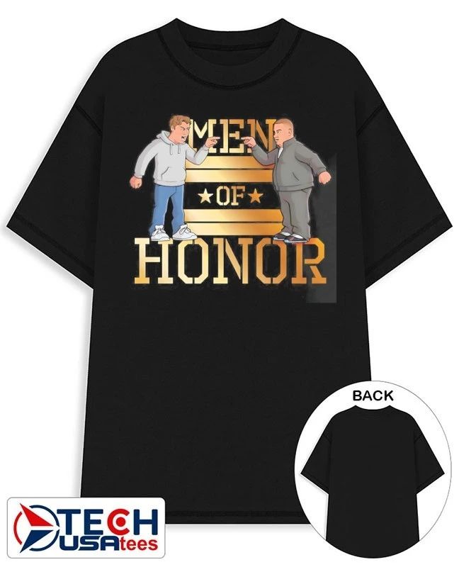 Rico Bosco and Jeff Nadu Men of Honor shirt by onerockin