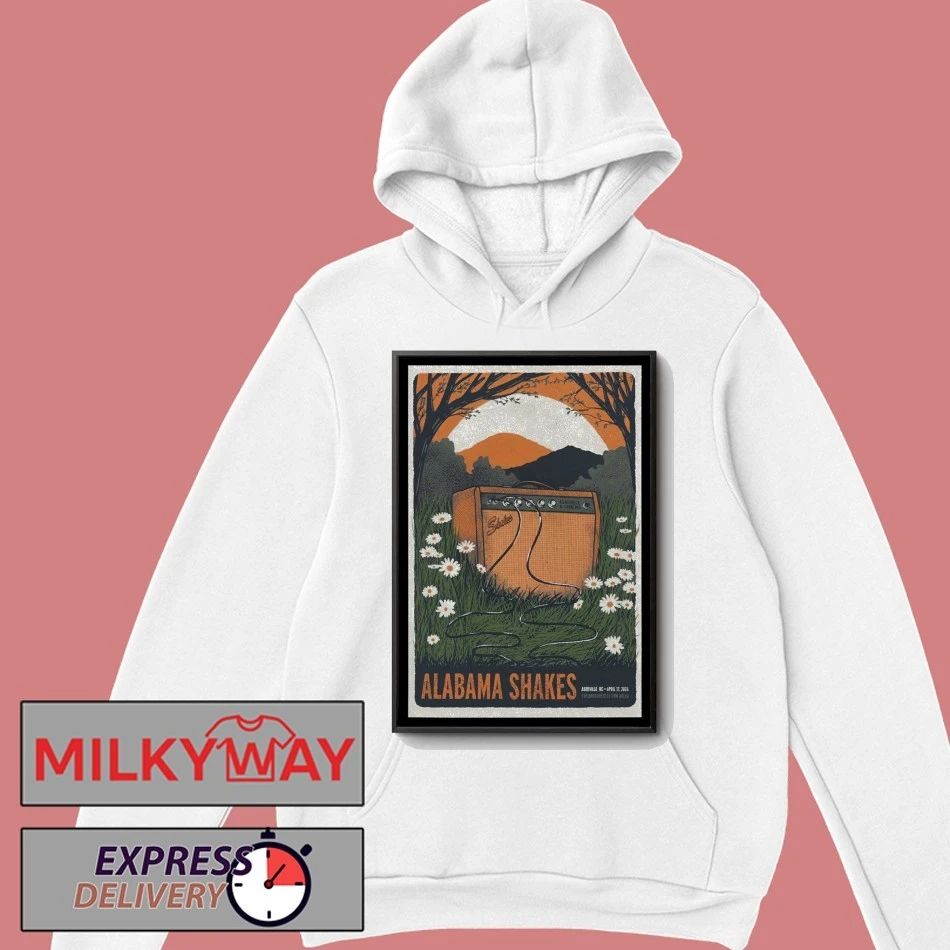 Alabama Shakes Apr 17, 2026 Asheville, NC Poster shirt