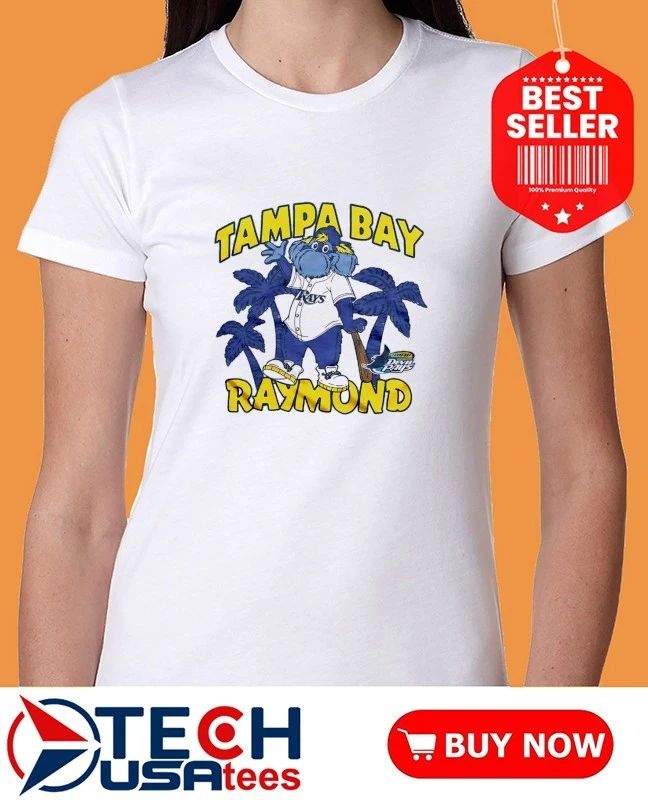 Tampa Bay Rays Raymond mascot shirt by homage