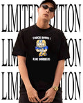 Winnipeg Blue Bombers Touch Down Pixel Football Player Retro Game shirt