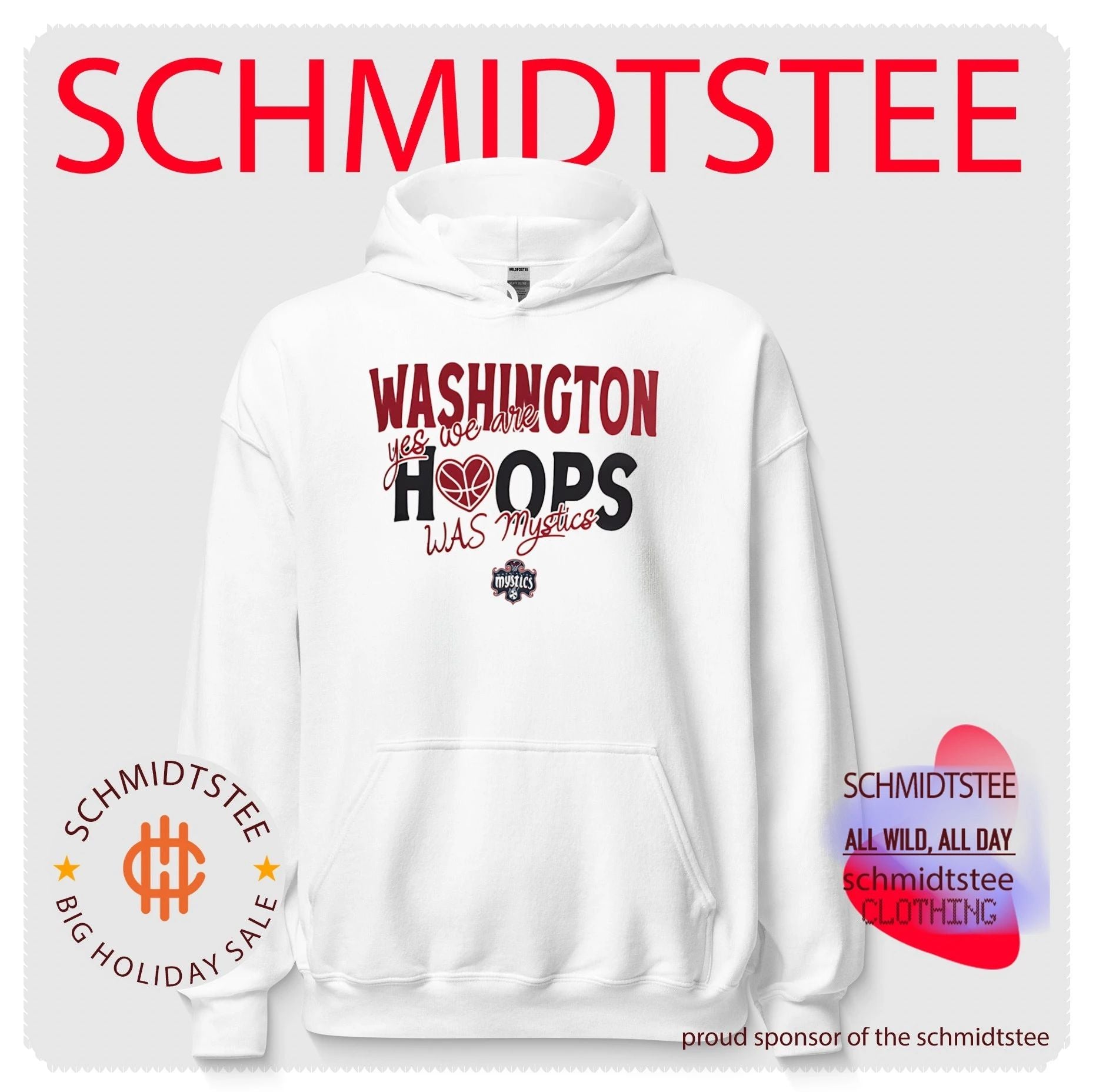 Washington Mystics Hoops yes we are Was Mystics shirt