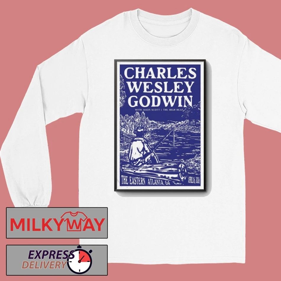 Charles Wesley Godwin concert at The Eastern in Atlanta on 16 Apr, 2026 Poster shirt