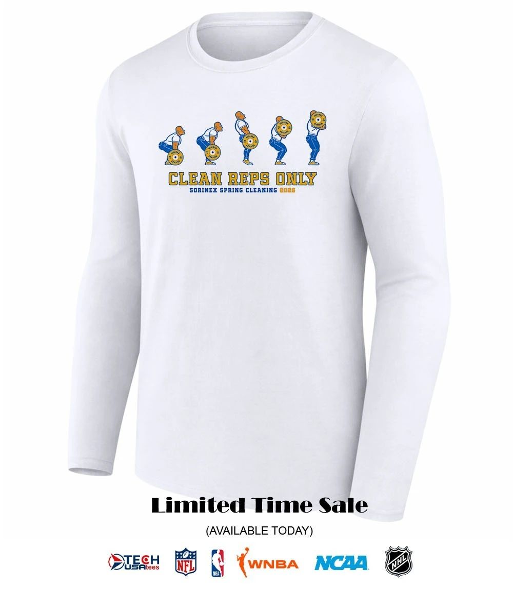 Clean Reps Only Sorinex Spring Cleaning 2026 shirt