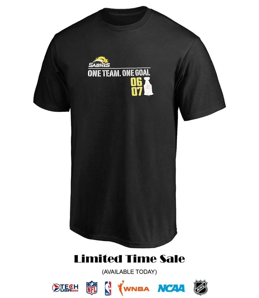 Buffalo Sabres One Team One Goal 2006-2007 NHL Season shirt