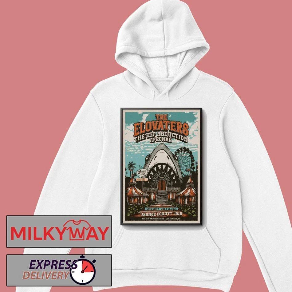 The Elovaters The Pacific Amphitheatre in Costa Mesa CA Jul 11 2026 Poster shirt