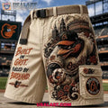 Baltimore Orioles Built On Grit Men Cargo Short