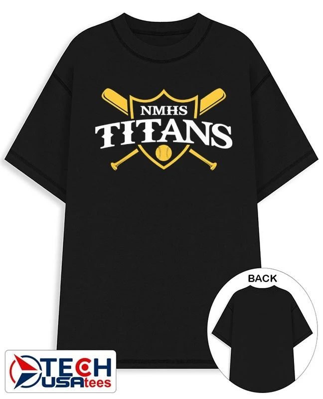 NMHS Titans Mauceri Baseball logo shirt