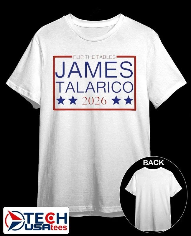 Flfip the tables James Talarico 2026 shirt