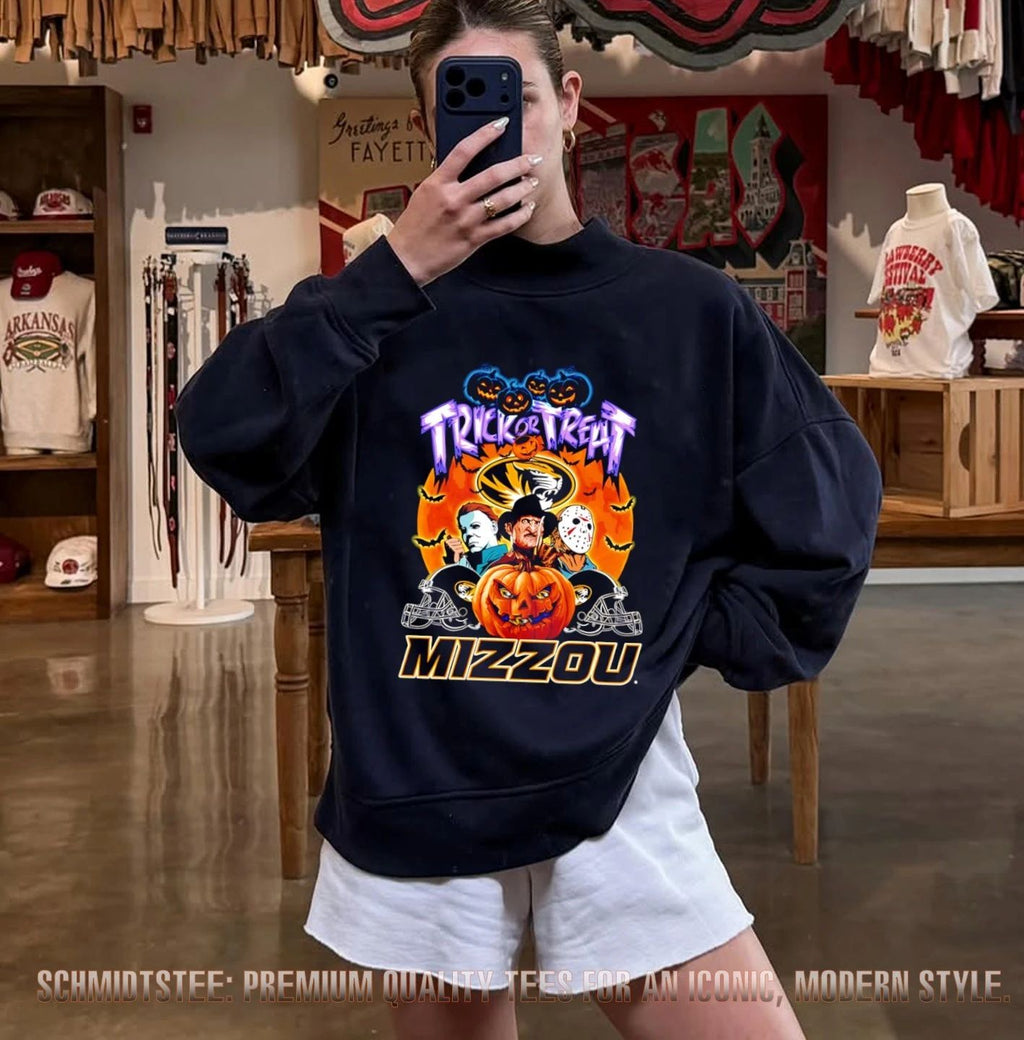 Missouri Tigers x Horror Characters Trick Or Treat Halloween 2026 shirt