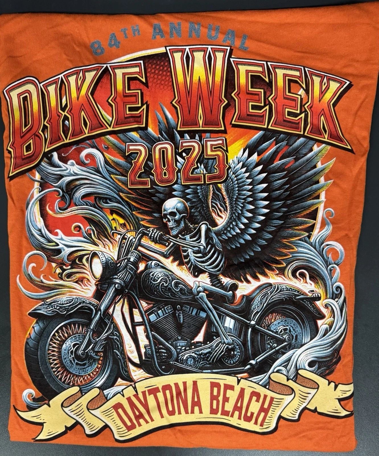 Bike Week Daytona Beach 2025 XL Long Sleeve T-Shirt