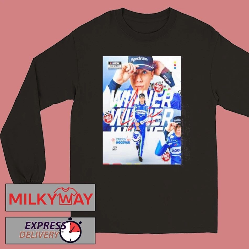Carson Hocevar Hurricane Hocevar Win Nascar Cup Series 2026 Talladega shirt