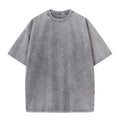 Men's Oversized Acid Wash T-Shirt Plus Size S-5XL Cotton Y2K Retro Unisex Tee