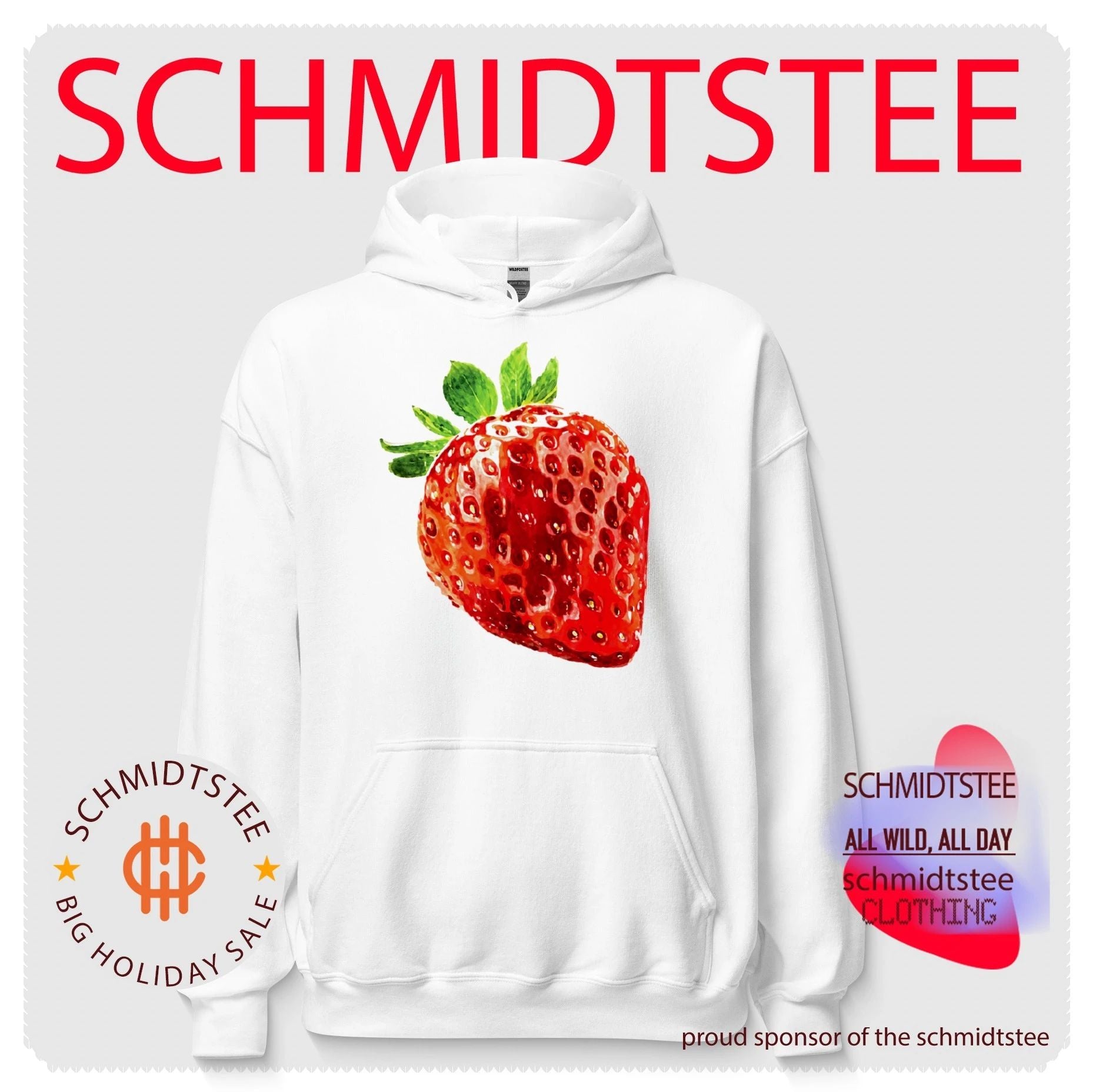 Alice and Steve Izzy By Anthropologie Strawberry Shirt