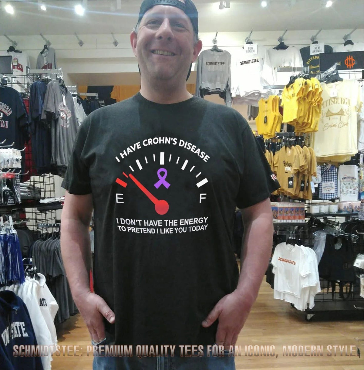 I Have Crohn’s Disease I Don’t Have the Energy to Pretend I Like You Today shirt
