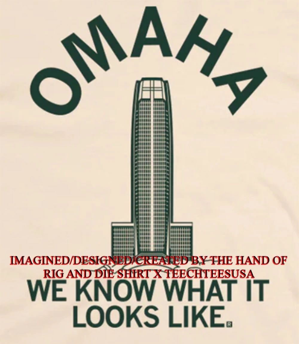 Omadih we know what it looks like Mutual of Omaha Tower shirt